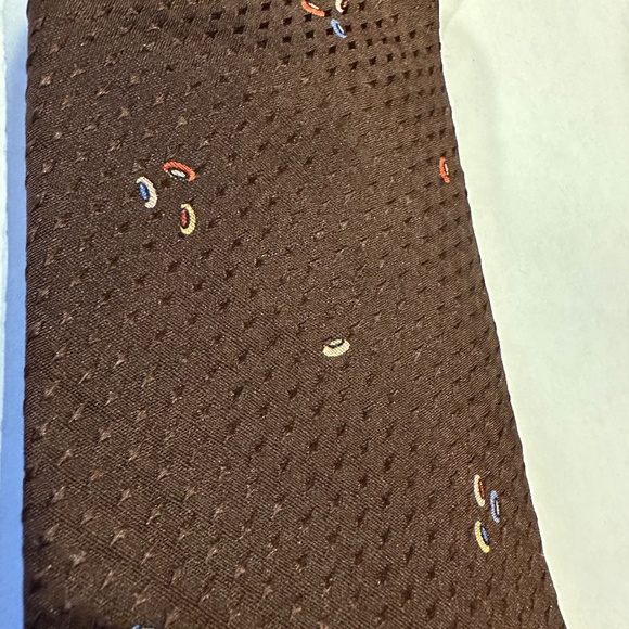 LEOPOLD PRICE & ROLLE HOUSTON TIE MADE EXPRESSLY BY X'ANDRINI EUC RARE 100% SILK - Picture 6 of 7